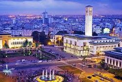 منارة العنق أحد أهم المعالم في الدار البيضاء.