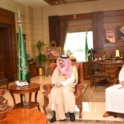 الأمير مشعل بن ماجد يستقبل الرئيس التنفيذي لشركة المياه الوطنية
