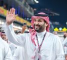 ولي العهد السعودي يشهد منافسات سباق الفورمولا 1