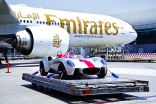 دولة الإمارات للشحن الجوي تنقل أول سيارة مصممة ومصنّعة محلياً