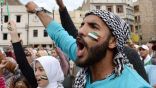 آلاف المغاربة في مسيرة حاشدة تضامنًا مع الفلسطينيين