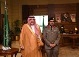 الأمير مشعل بن ماجد يقلد مدير مكافحة المخدرات بجدة رتبة عميد