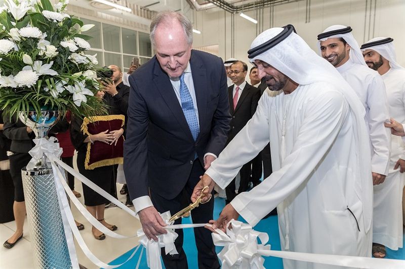 أحمد بن سعيد يفتتح أكبر مصنع لشركة يونيليفر في المنطقة