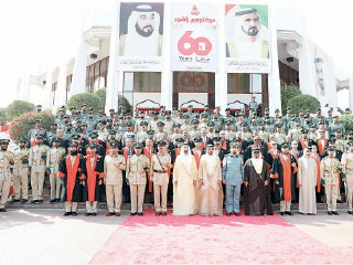 حمدان بن محمد يوجّه الخريجين بأن يكونوا قدوة صالحة في الأخلاق والولاء للوطن وقيادته