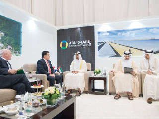 محمد بن زايد يستقبل رؤساء الباراغواي وسيشيل وكوستاريكا ورئيس وزراء نيبال