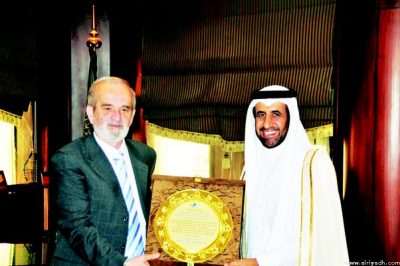 فالنتين  يزور المجموعة العربية للتعليم والتدريب