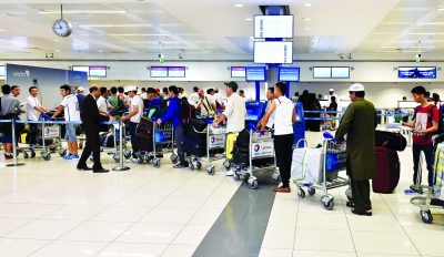 25 مليون مسافر بمطار أبوظبي 2016