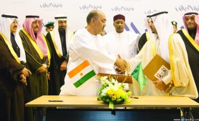 وقع مجلس الغرف السعودية وغرفة التجارة والصناعة في جمهورية النيجر أمس الاثنين اتفاقية تعاون