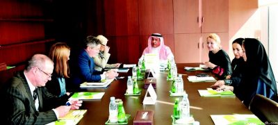 السفيرة سابين شبارفاسر تشيد  بمركز الملك عبدالعزيز للحوار الوطني