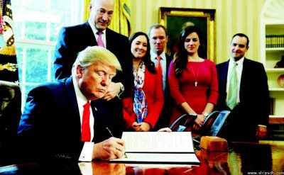 ادارة ترامب تطلق حملة دفاع عن مرسوم «الدول السبع»