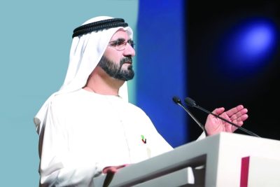 الشيخ محمد بن راشد يقدم أمام قمة الحكومات رؤيته لاستئناف مسيرة الحضارة العربية