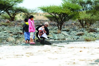 الأمطار تعم البلاد