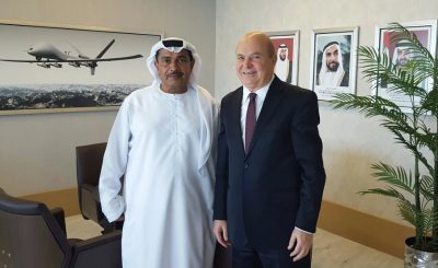 الفريق الكعبي : المشاركة في معرض ابوظبي الدولي للدفاع  ” آيدكس 2017 ”   .