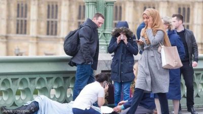 “المحجبة” التي ظهرت في هجوم لندن تخرج عن صمتها