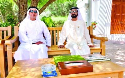 الشيخ محمد بن راشد يشهد ختامي المرموم