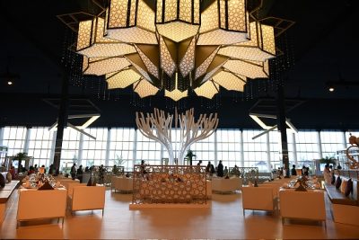 الخيمة الرمضانية على شاطئ قصر الإمارات  تشهد إقبالاً كبيراً من الزوار