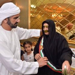 الشيخ خليفة ومحمد بن راشد ومحمد بن زايد يهنئون الرئيس التونسي