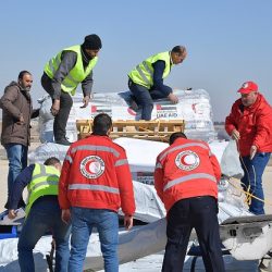 مغادرة الطائرة الإغاثية السابعة ضمن الجسر الجوي السعودي لمساعدة ضحايا الزلزال في تركيا وسوريا
