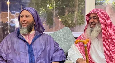 الشيخ سعيد الكملي يزور مجلس الشيخ الدكتور جاسم بن أحمد السعيدي