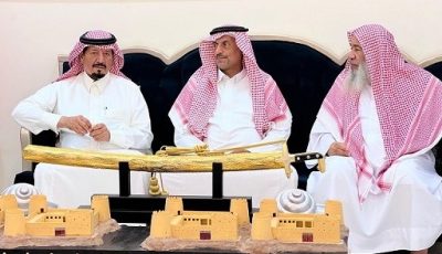 زيارة مميزة للشيخ فارس بن ظافر الحقباني ووفده إلى مجلس الشيخ الدكتور جاسم بن أحمد السعيدي