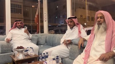 زيارة مميزة للدكتور عبدالله سعيد آل عايض القحطاني وأخيه علي سعيد آل عايض القحطاني من المملكة العربية السعودية، الرياض إلى مجلس الشيخ الدكتور جاسم بن أحمد السعيدي