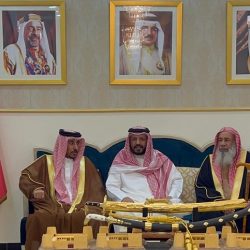 زيارة عميد قبيلة السعيدي الشيخ د .جاسم بن أحمد السعيدي إلى مجلس الوجيه زيد بن سعد العيسى في المملكة العربية السعودية