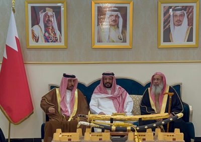 زيارة أبناء عميد عائلة الغتم من الدمام نائب الشيخ خالد بن يوسف الغتم وأبناء عمومتهم، بحضور سعادة الوجيه الشيخ مفرح بن حسن ال خريش العجمي، والشاعر د. ناصر بن مبارك الحقباني، وعامر بن ذعار الحقباني، وعامر بن مناحي الحقباني، إلى مجلس الشيخ د. جاسم بن أحمد السعيدي