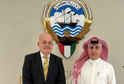 ‏السفير يونس يطلع سفير دولة الكويت لدى الإمارات على تطورات الأوضاع الفلسطينية