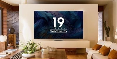 سامسونج للإلكترونيات تحتفظ بصدارة السوق العالمي للتلفزيونات للعام الـ19 على التوالي