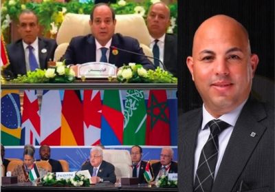 عمال مصر الاقتصادية تدعم الرئيس السيسي تجاه القضيه الفلسطينيه.. وتشييد بمخرجات القمه العربيه الطارئه والحضور العالمى الداعم لاعادة بناء غزة وتطلب المساهمه في الاعمار بقواتها البشريه