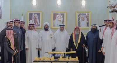 الشيخ الدكتور جاسم السعيدي بن احمد السعيدي يستقبل السفراء والوجهاء بمناسبة شهر رمضان المبارك.