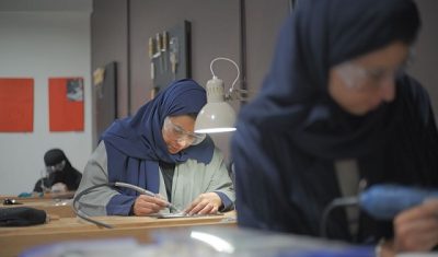 (حرف السعودية ) في أسبوع فن الرياض: ورشة عمل فنية وعرض للمنتجات