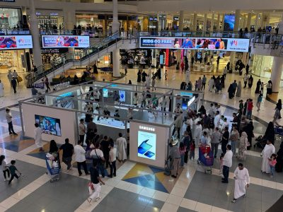 تجربة سامسونج التفاعلية تنطلق في قلب بالرياض