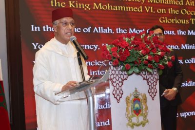 السفارة المغربية بالقاهرة تحتفل بالذكري السادسة والعشرون باليوم الوطنى المجيد