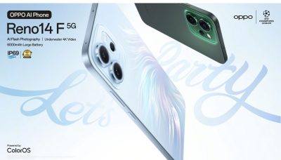 أوبو تطلق أحدث هواتفها Reno14 F 5G في المملكة العربية السعودية
