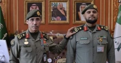 مدير عام الجوازات يقلد اللواء عبدالكريم الزهراني رتبته الجديدة