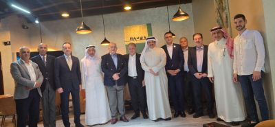 السفير الفلسطيني علي يونس يكرم السفير المصري شريف عيسى لمناسبة انتهاء مهامه بمشاركة سفراء ورجال أعمال