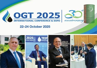 30 عامًا من الريادة في الطاقة و 100 شخصية عالمية تشارك بمؤتمر OGT في عشق آباد