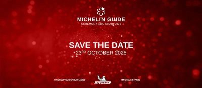 إطلاق حفل دليل ميشلان أبوظبي 2026 في 23 أكتوبر 2025