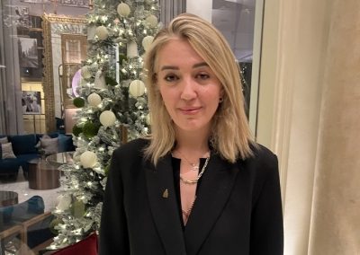 The Matilda Palace Hotel in Budapest is preparing for the New Year’s celebration in 2026.