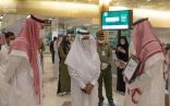 وزير السياحة السعودي يتفقد إجراءات استقبال المواطنين العائدين إلى المملكة ونقلهم إلى الفنادق المعدة لإقامتهم