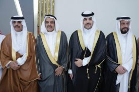 رجلُ الأعمال غرم الله القرشي يحتفل بزفاف ابنه “سامي”