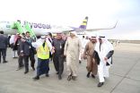 أحدث طيران اقتصادي بالمملكة يطلق اول رحلاته الى أبها