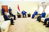 الرئيس اليمني يستقبل المبعوث الأممي