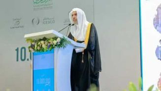 لأمينُ العام لرابطة العالم الإسلامي يشهدُ احتفاليةَ بلوغ عشرةِ ملايين زائرٍ في فرع متحف السيرة النبوية بالرباط