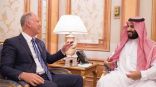 الأمير محمد بن سلمان يلتقي رئيس صندوق الاستثمارات الروسي