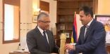 رئيس وزراء موريشيوس يلتقي مدير عام الخطوط السعودية