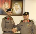 مدير شرطة الباحة يقلد خالد الغامدي رتبة عقيد