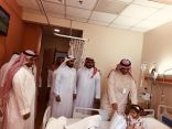 نيابة عن المدير التنفيذي لمستشفى شرق جدة الشيخ يعايد المرضى
