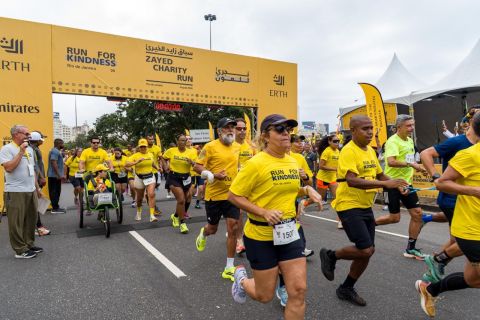 Zayed Charity Run Unites More Than 2000 Runners in Rio de Janeiro, Advancing Its Global Humanitarian Mission